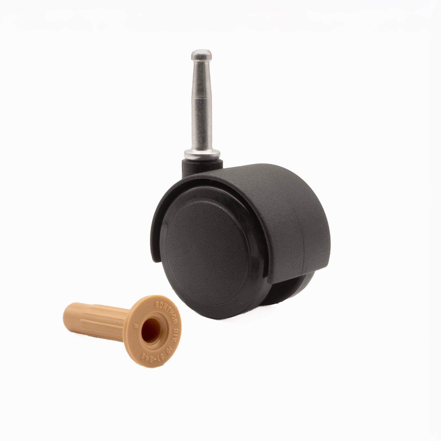 DUET, SOFT WHEEL, J-PLATE, MATTE BLACK