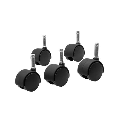 DUET, HARD WHEEL, C-STEM, MATTE BLACK, 5/ST