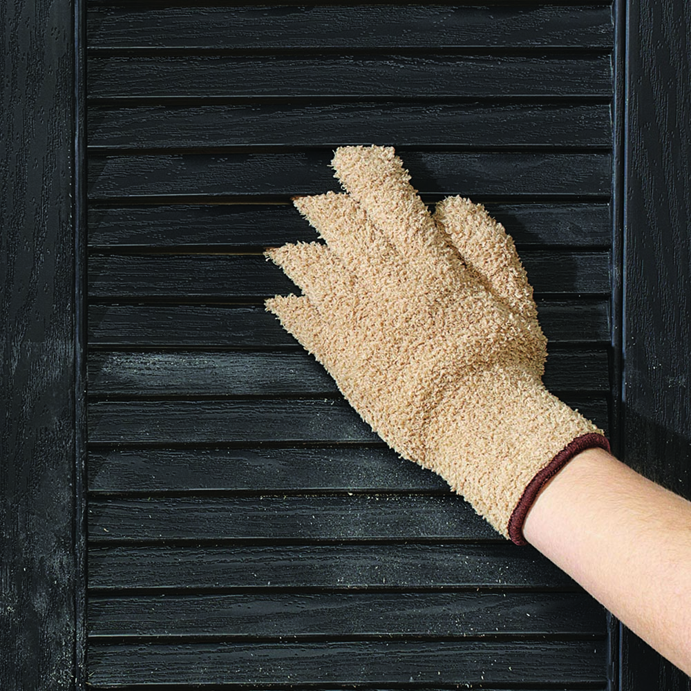 CleanGreen® Microfiber Cleaning & Dusting Gloves, Beige 18040