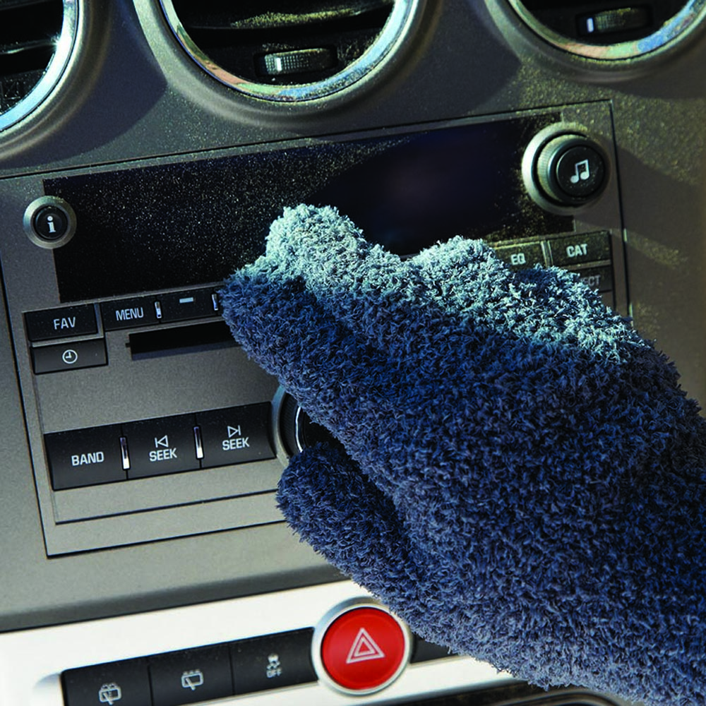 CleanGreen™ Microfiber Auto Cleaning & Dusting Gloves