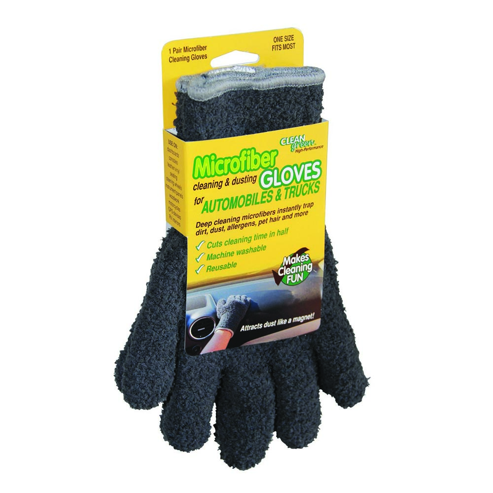 Microfiber Cleaning Dusting Gloves Dirt Deep Cleaning Gloves Trap Dust Hair 