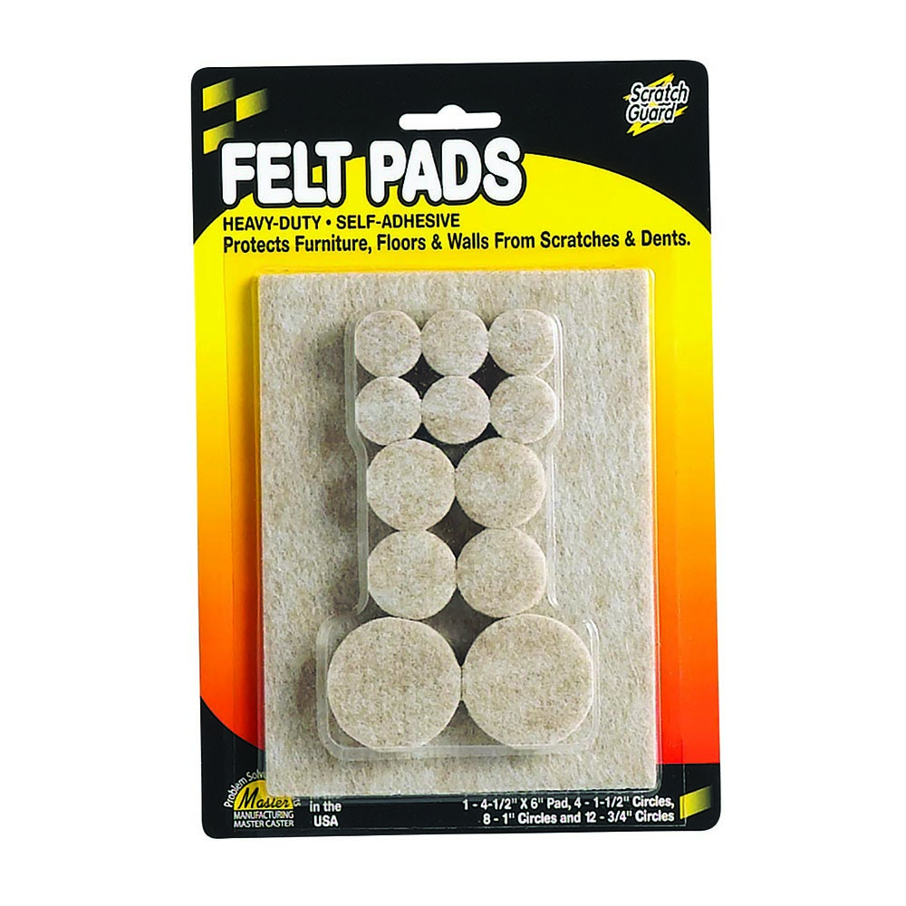 Scratch Guard® Self-Adhesive Felt Pads, 29708