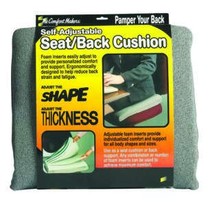 The ComfortMakers®, Seat/Back Cushion, Grey 91041