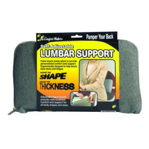 The ComfortMakers®, Lumbar Support, Grey 92041