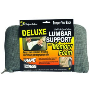 The ComfortMakers®, Lumbar Support, Deluxe, Grey 92071